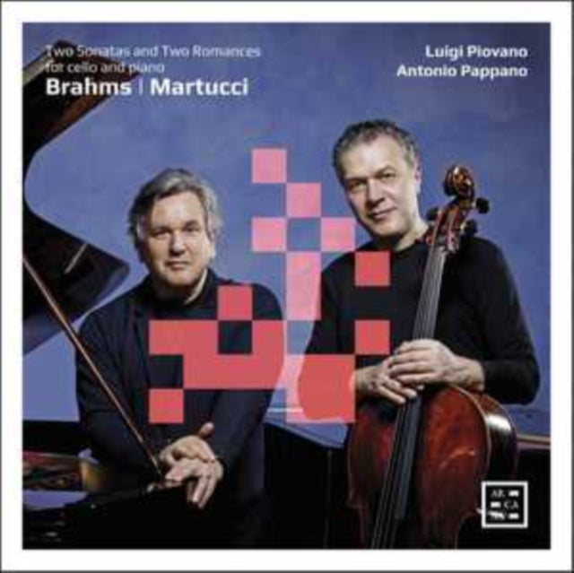 LUIGI PIOVANO; ANTON - BRAHMSTWO SONATAS FOR CELLO - CD