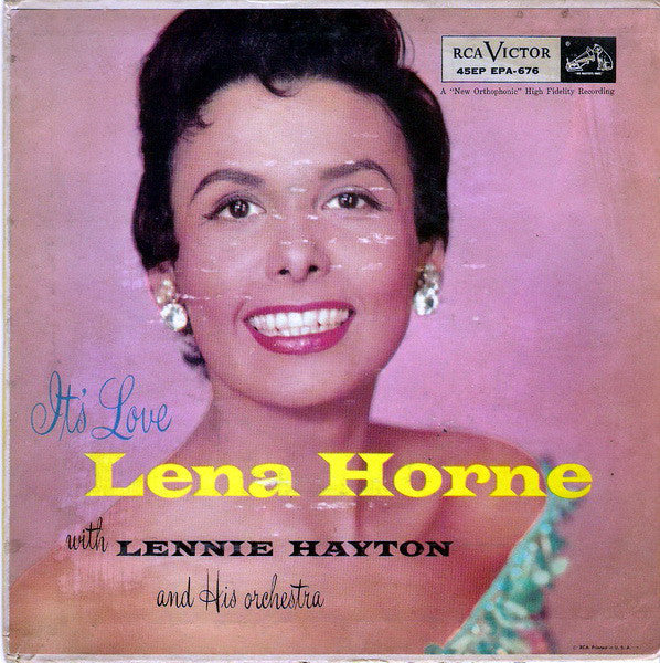 Lena Horne - It's Love - Used Vinyl Record 7"