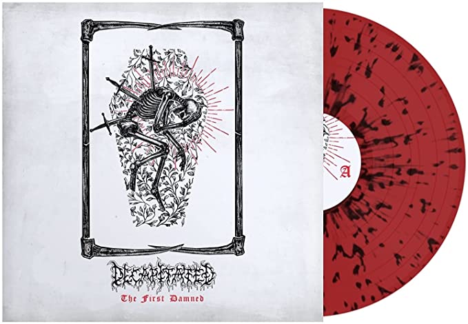 DECAPITATED - FIRST DAMNED (RED & BLACK SPLATTER) - Vinyl Record lp