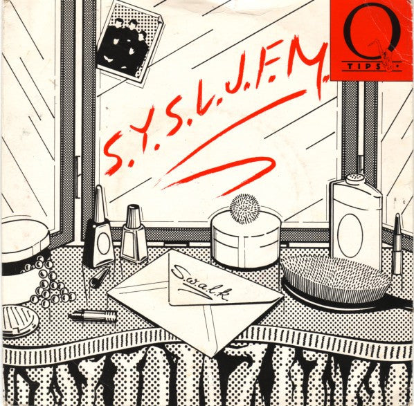 Q Tips - S.Y.S.L.J.F.M. (The Letter Song) - Used Vinyl Record 7"