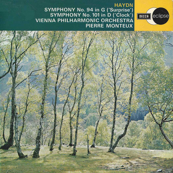 Joseph Haydn - Symphony No. 94 In G ('Surprise') / Symphony No. 101 I