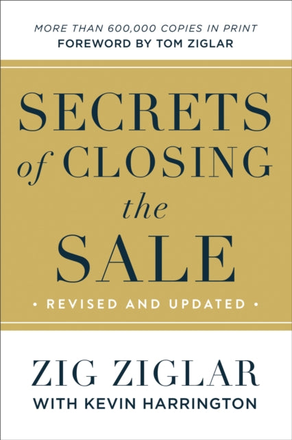Kevin Harrington - Secrets of Closing the Sale - Paperback