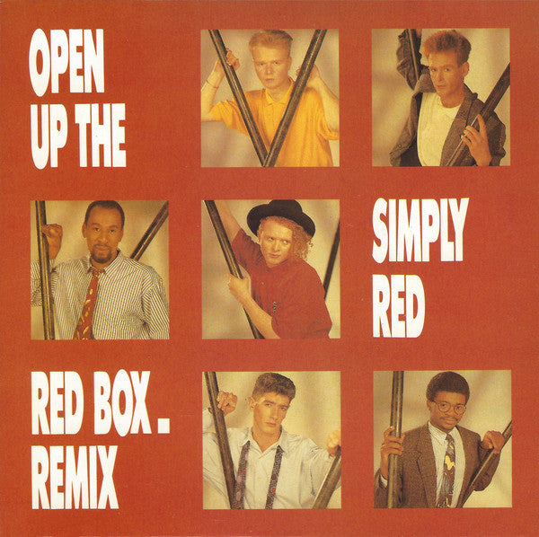 Simply Red - Open Up The Red Box. Remix - Used Vinyl Record 7"