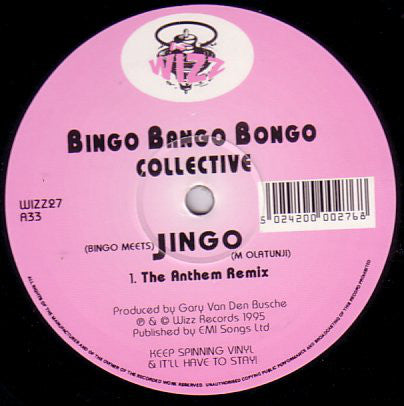 Bingo Bango Bongo Co - (Bingo Meets) Jingo - Used Vinyl Record 12"