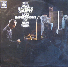 Dave Brubeck Quartet - Jazz Impressions Of New York - Used Vinyl Record