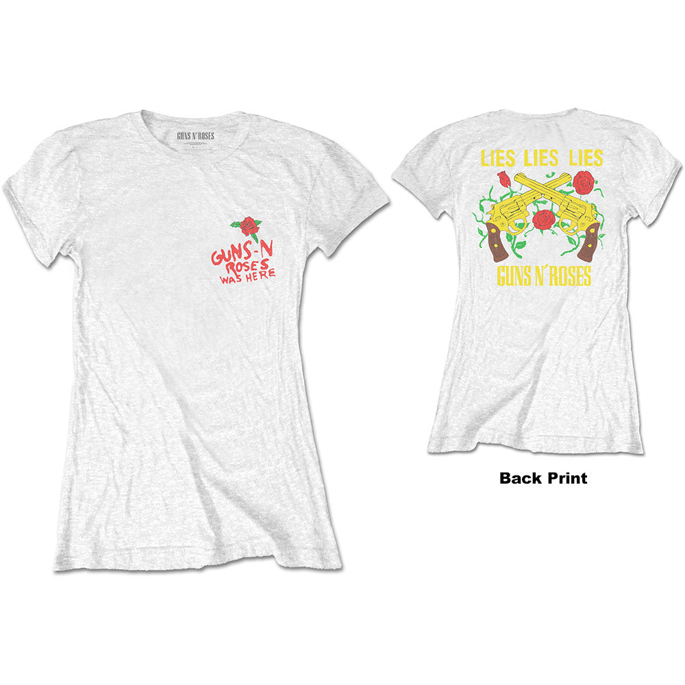 Guns N' Roses - tshirt - Ladies - Short Sleeves - XX-Large