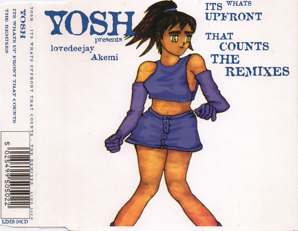 Yosh - It's What's Upfront That Counts - The Remixes - Used CD