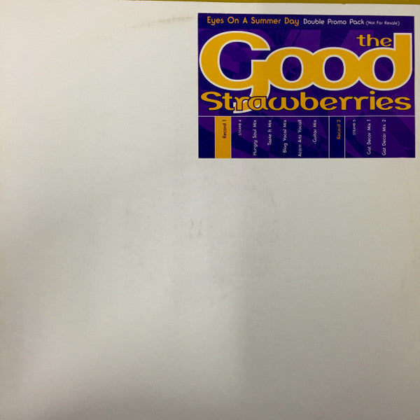Good Strawberries - Eyes On A Summer Day - Used Vinyl Record