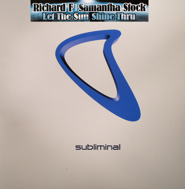 Richard F. - Let The Sunshine Thru - Used Vinyl Record 12"