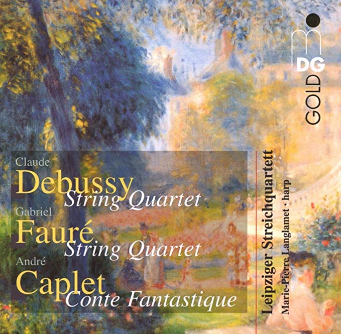 DEBUSSY/CAPLET/FAURE - LEIPZIGER STREICHQUARTETT/LANG - CD