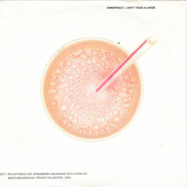 Conspiracy - I Don't Need A Lover - Used Vinyl Record 7"