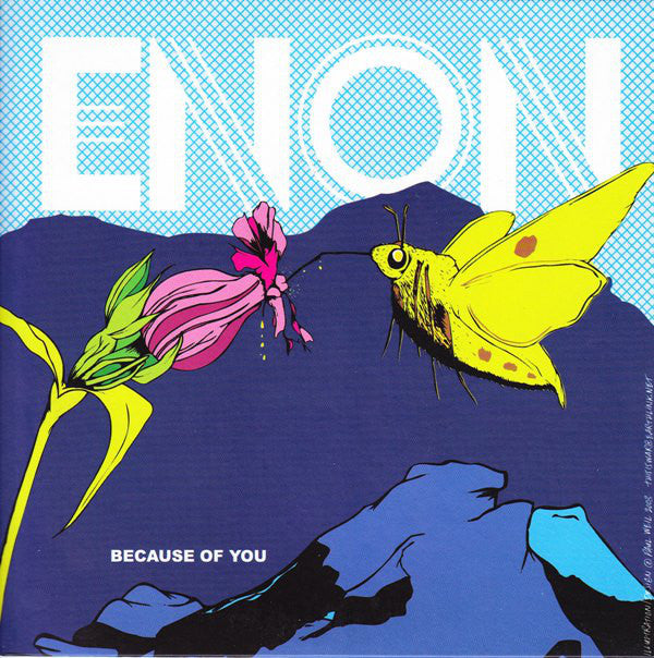 Enon - Because Of You / 2000 Light Years - Used Vinyl Record 7"