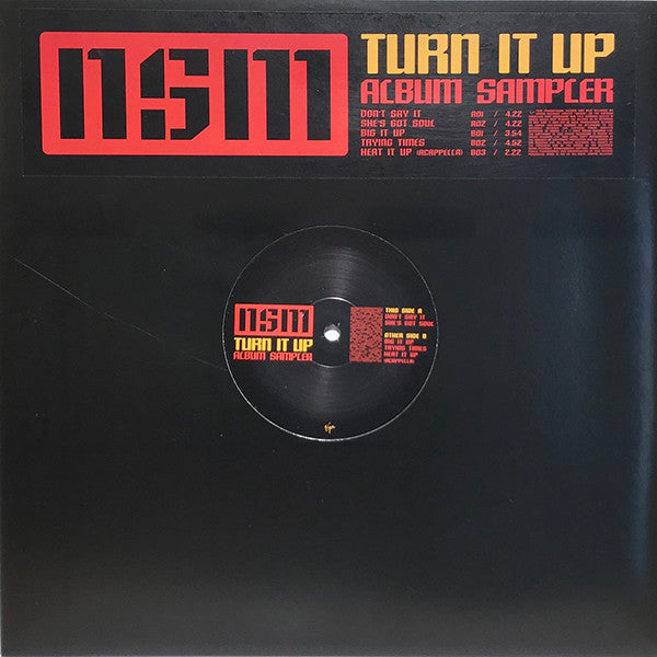 NSM - Turn It Up (Album Sampler) - Used Vinyl Record 12"