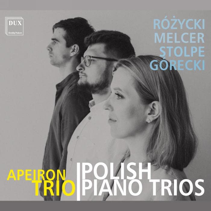 Polish Piano Trios by Gorecki, Melcer, Rozycki & Stolpe - CD
