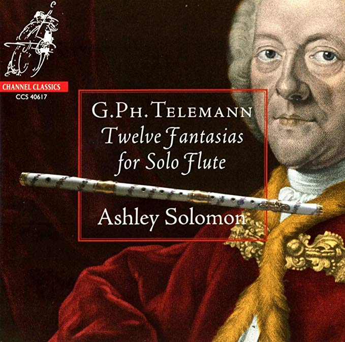 Georg Philipp Telema - Twelve Fantasias For Solo Flute - CD