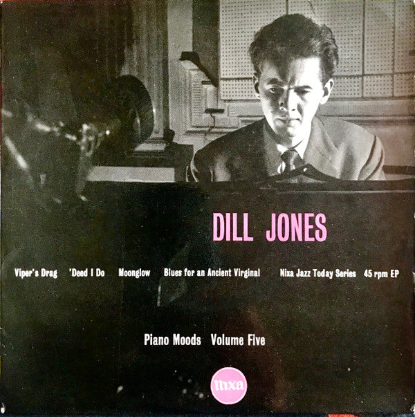 Dill Jones Trio - Piano Moods Volume Five - Used Vinyl Record 7"