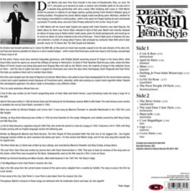 DEAN MARTIN - French Style (Pink Vinyl) - Vinyl Record