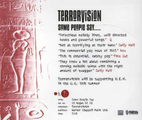 Terrorvision - Some People Say - Used CD