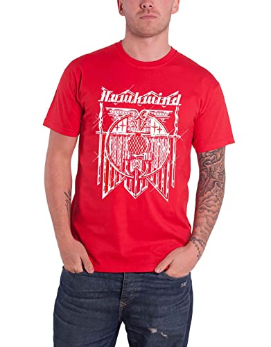 HAWKWIND - DOREMI (RED) - tshirt - Size S - New T Shirt