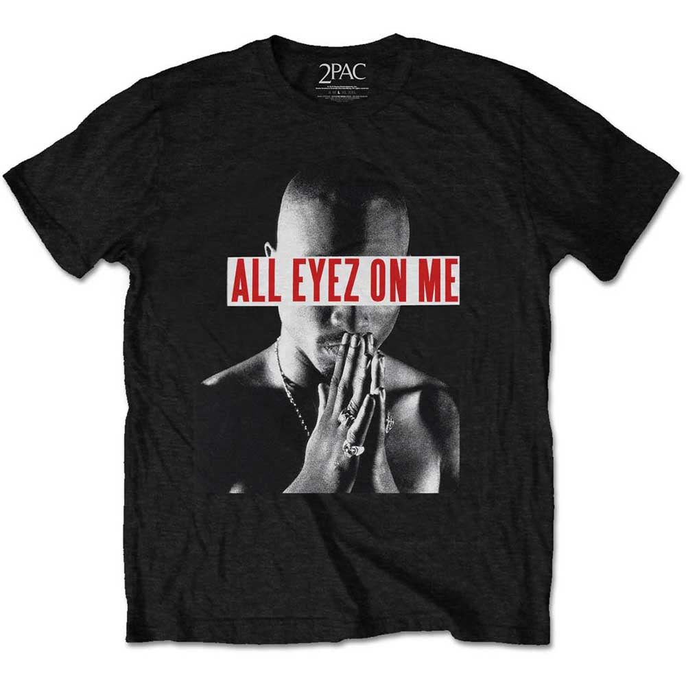 Tupac - tshirt - Unisex - Short Sleeves - Eyez On Me - 2X-Large