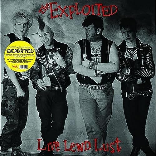 EXPLOITED - Live Lewd Lust (Yellow Vinyl) - New Vinyl Record