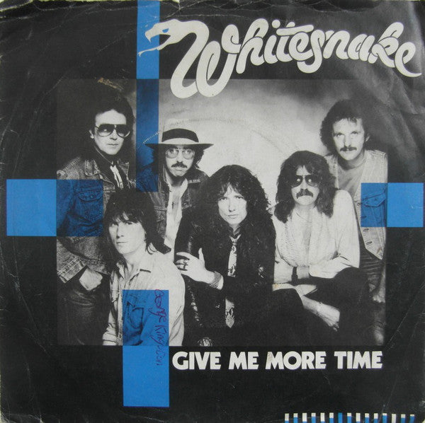 Whitesnake - Give Me More Time - Used Vinyl Record 7"