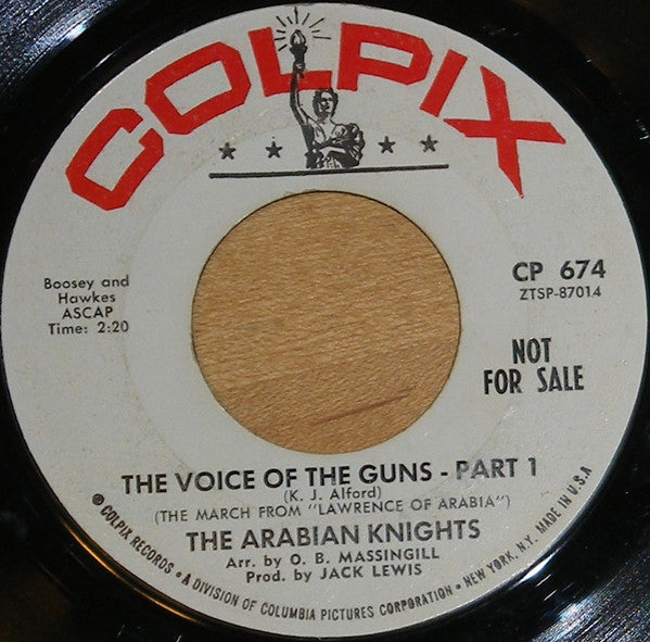 Arabian Knights - Voice Of The Guns - Used Vinyl Record 7"