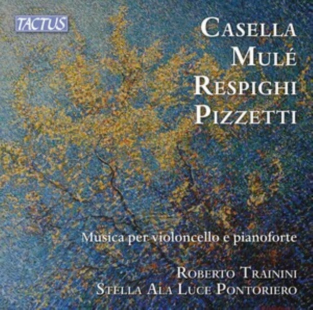 TRAININI/PONTORIERO - MUSIC FOR CELLO AND PIANO - CD