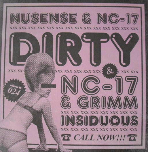 Nusense - Dirty / Insidious - New Vinyl Record 12"