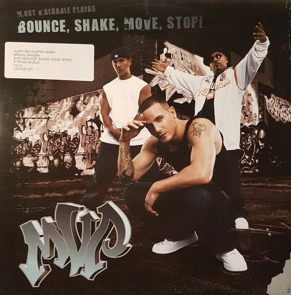 M.V.P. - Bounce, Shake, Move, Stop! - Used Vinyl Record 12"