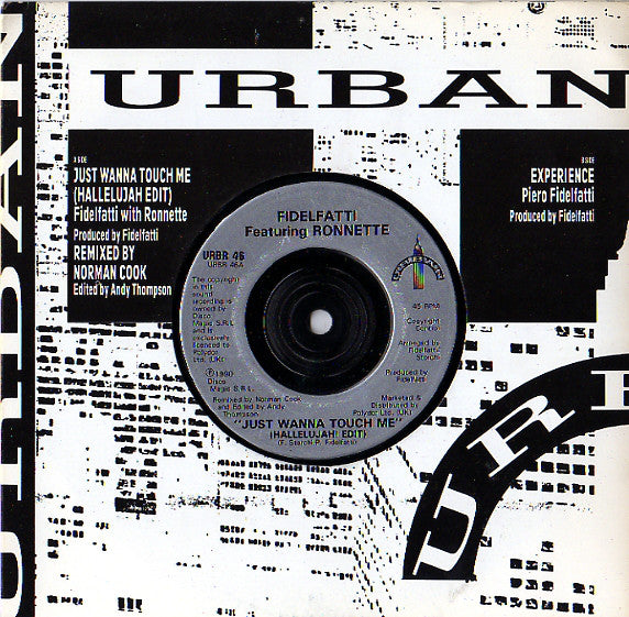 Piero Fidelfatti - Just Wanna Touch Me - Used Vinyl Record 7"