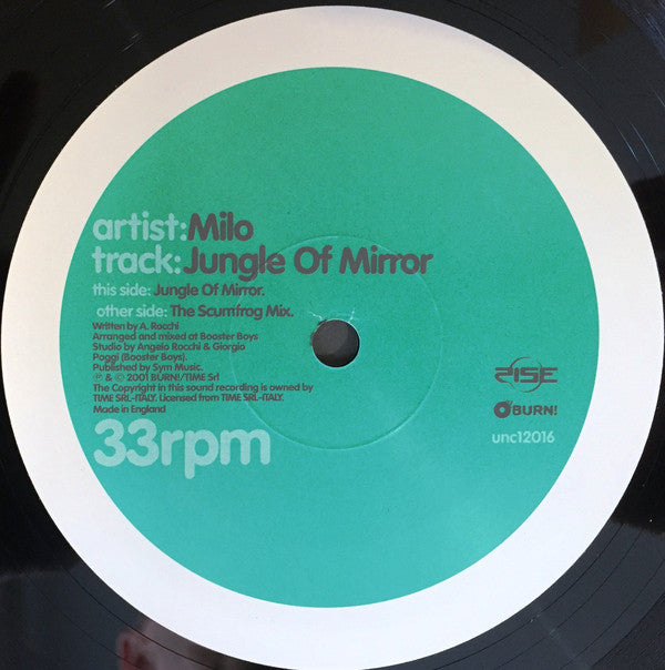 Milo - Jungle Of Mirror - Used Vinyl Record 12"