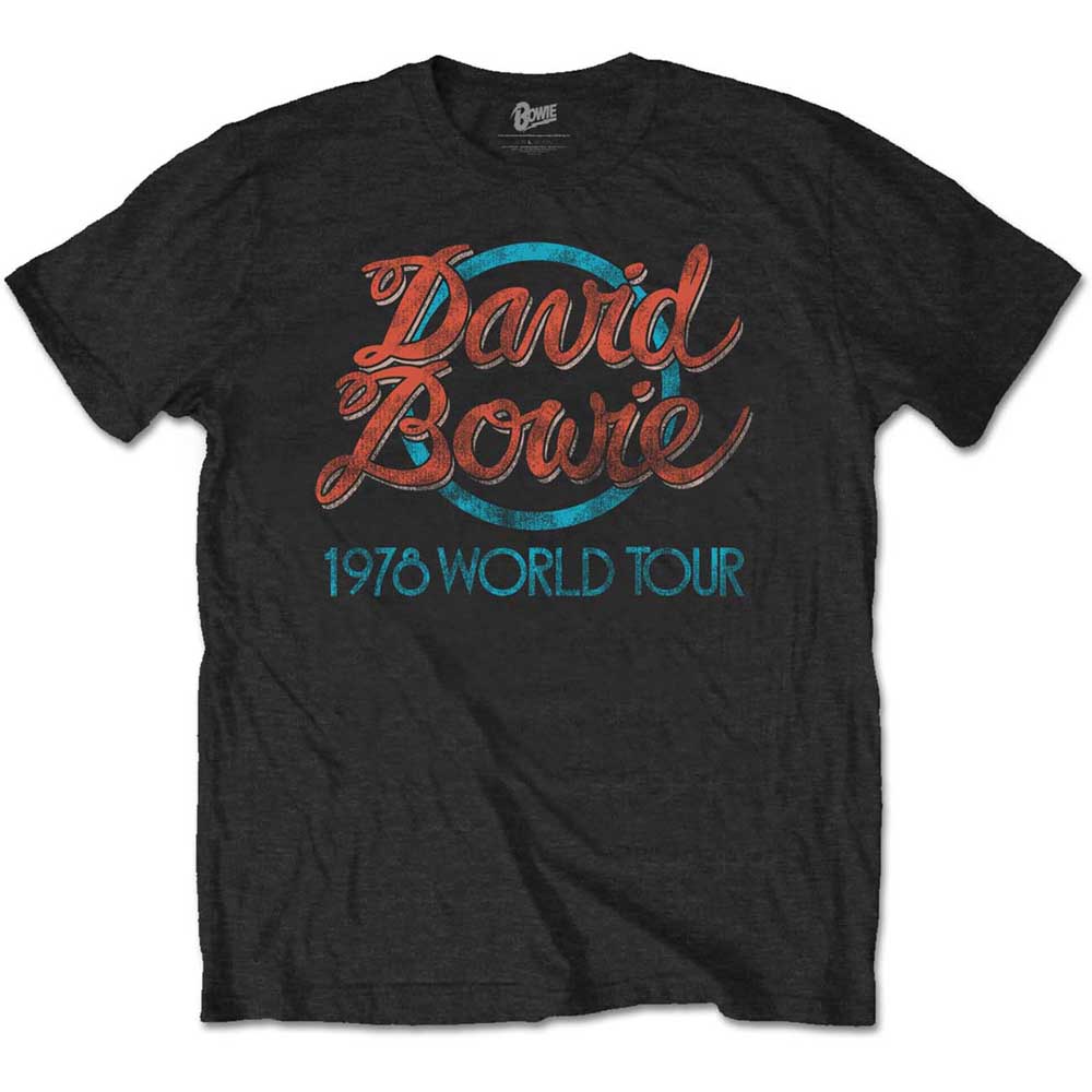 David Bowie - tshirt - Unisex - Short Sleeves - X-Large