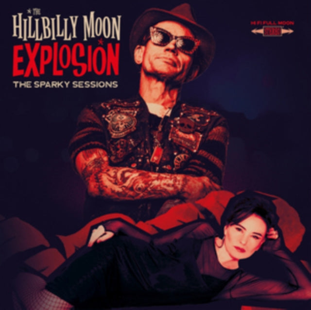 HILLBILLY MOON EXPLO - SPARKY SESSIONS (LIMITED/RED VINYL) - Vinyl Recor