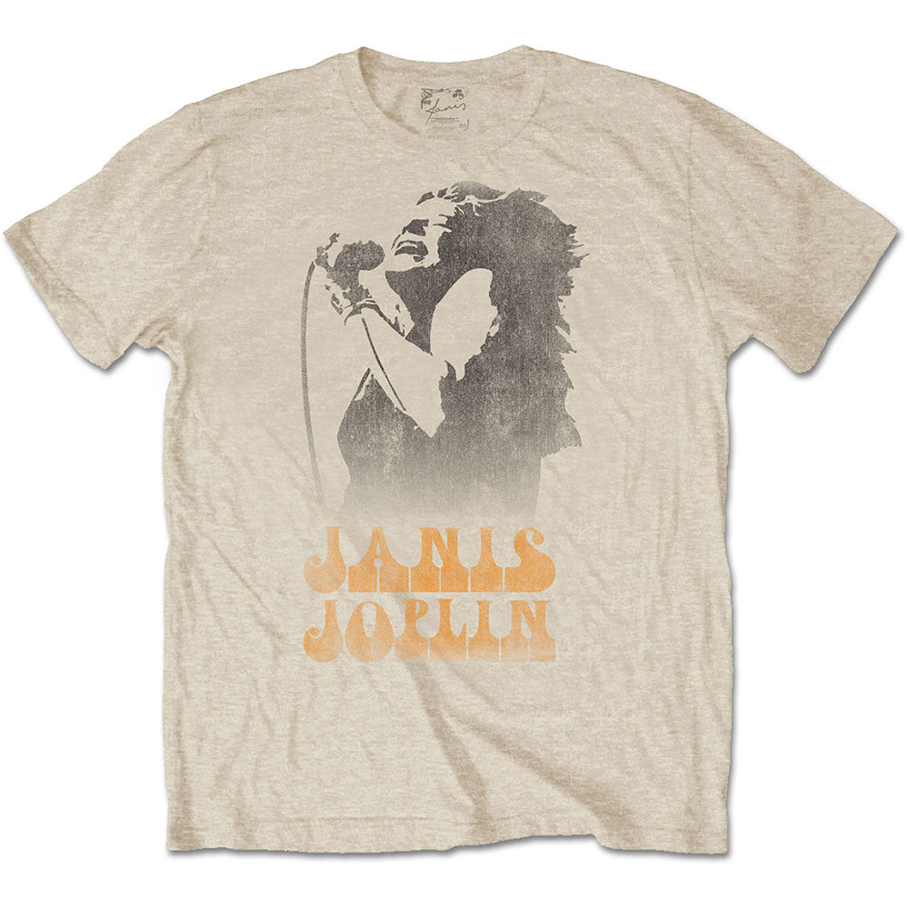 Janis Joplin - tshirt - Unisex - Short Sleeves - Medium