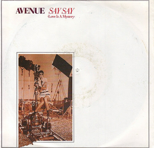 Avenue - Say Say (Love Is A Mystery) - Used Vinyl Record 7"