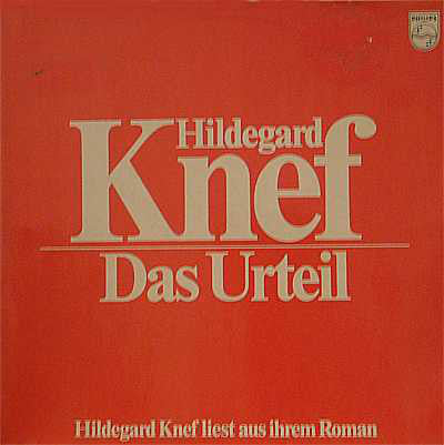 Hildegard Knef - Das Urteil - Used Vinyl Record