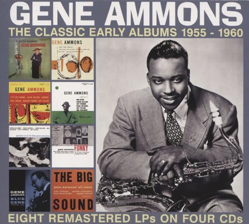 GENE AMMONS - CLASSIC EARLY ALBUMS 1955-1960 (4CD) - 4CD