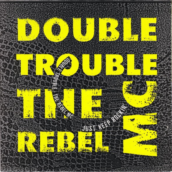 Double Trouble - Just Keep Rockin' - Used Vinyl Record 7"