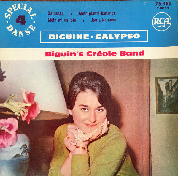 Biguin's Creole Band - Biguine - Calypso - Used Vinyl Record 7"
