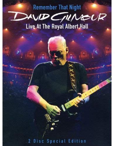 David Gilmour - Remember That Night - New DVD