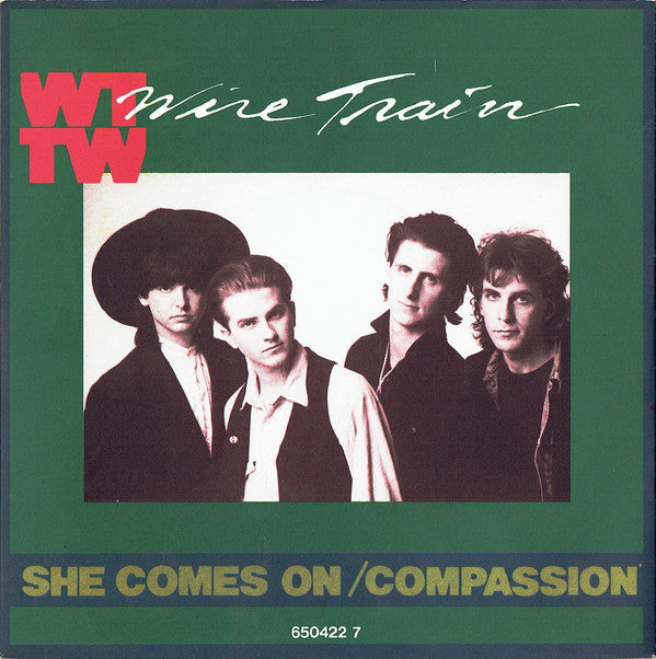 Wire Train - She Comes On / Compassion - Used Vinyl Record 7"