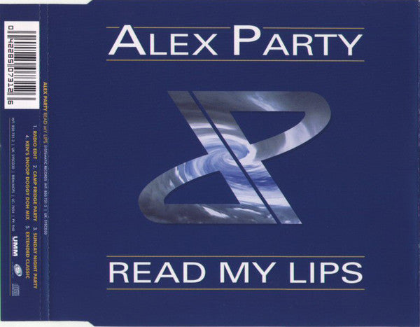 Alex Party - Read My Lips - Used CD