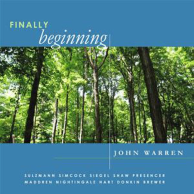 WARREN JOHN - FINALLY BE - CD