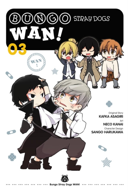 Neco Kanai - Bungo Stray Dogs: Wan!, Vol. 3 - Paperback
