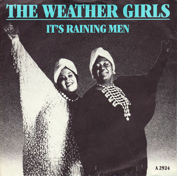 Weather Girls - It's Raining Men - Used Vinyl Record 7"