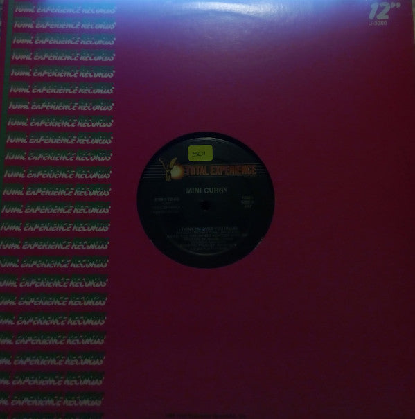 Mini Curry - I Think I'm Over You - Used Vinyl Record 12"