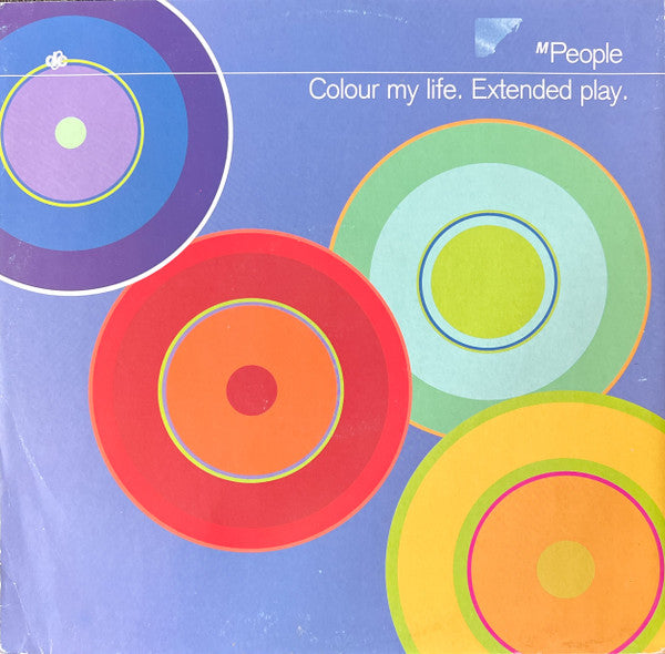 M People - Colour My Life (Extended Play) - Used Vinyl Record 12"