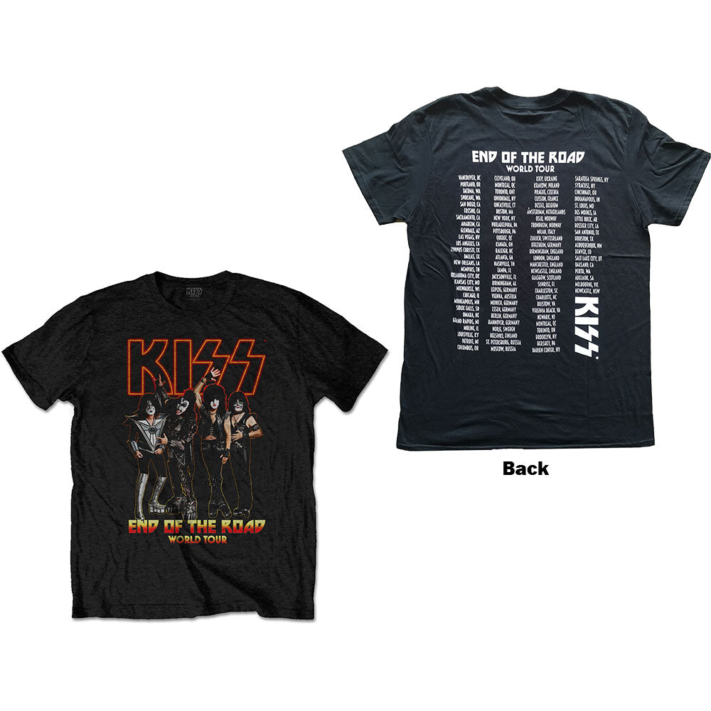 KISS - tshirt - Unisex - Short Sleeves - Large