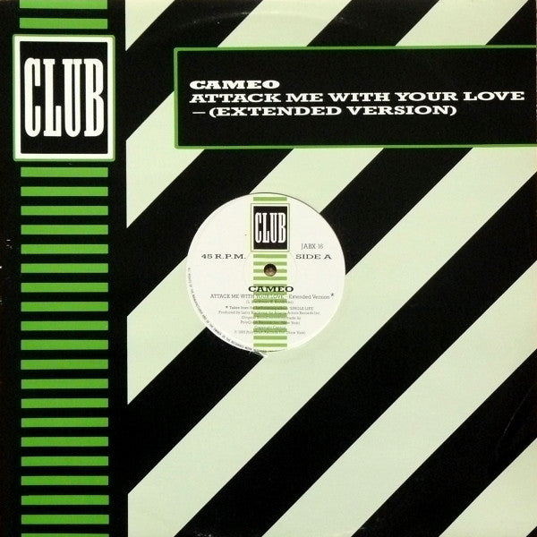 Cameo - Attack Me With Your Love (Extended Version) - Used Vinyl Reco